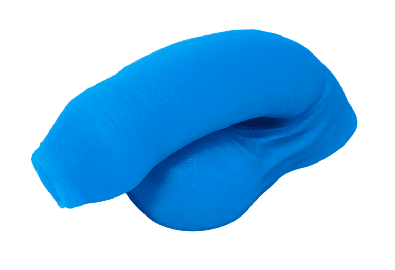 The blue colored Pierre Packer Penis.