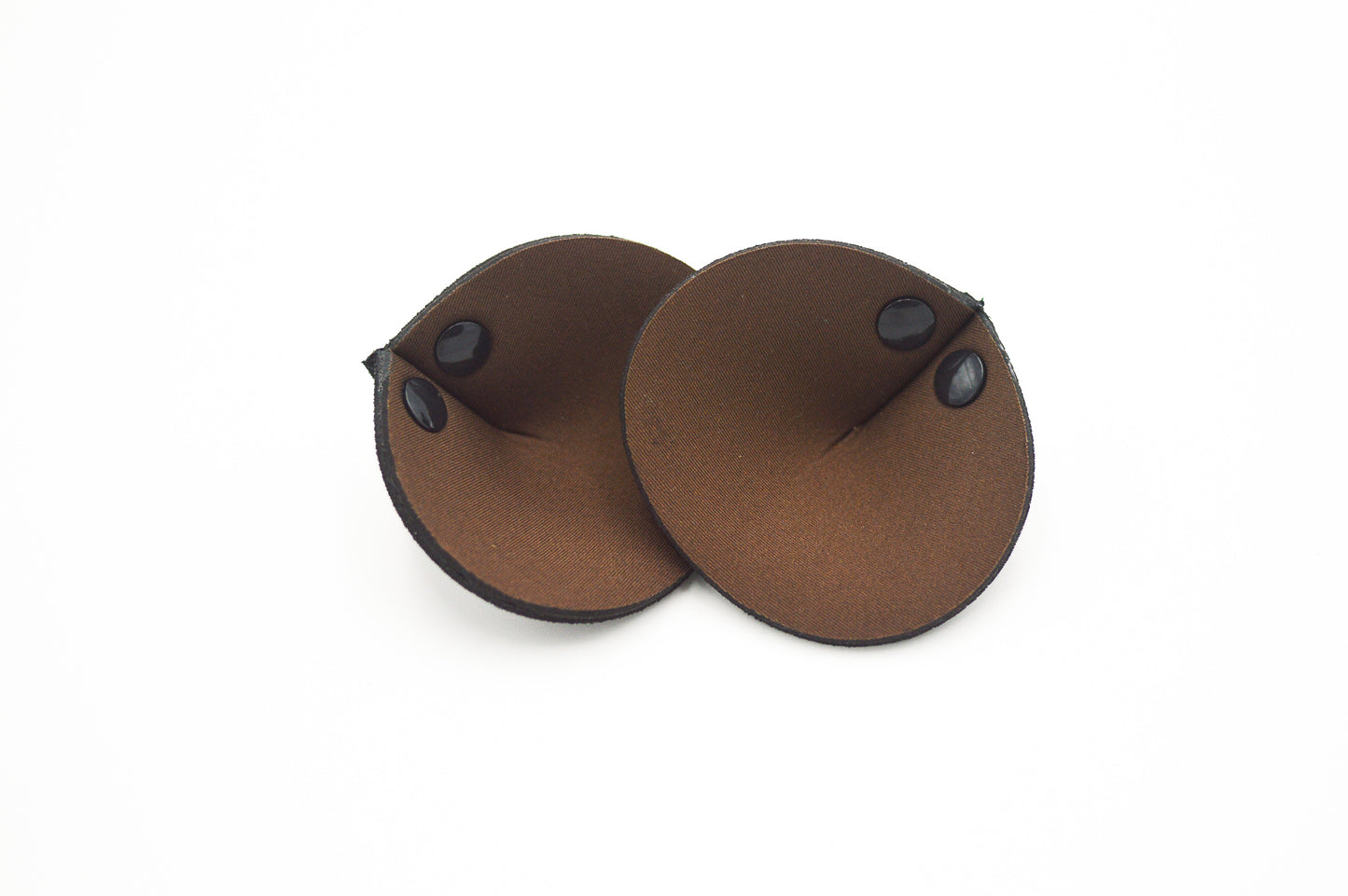 Brown Neoprene Snap-On K-Br Ears.