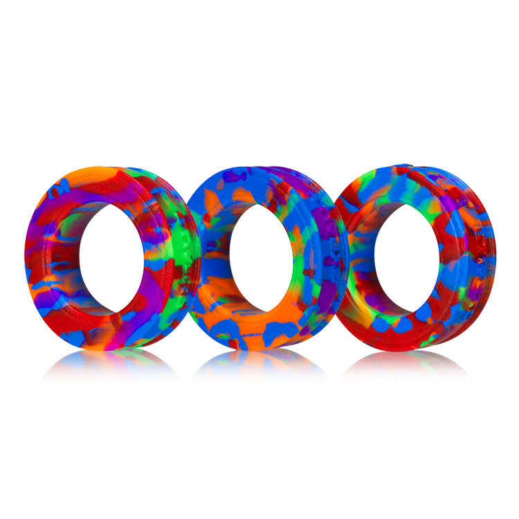 Pig-Ring Silicone Cock Ring Pig Ring Rainbow