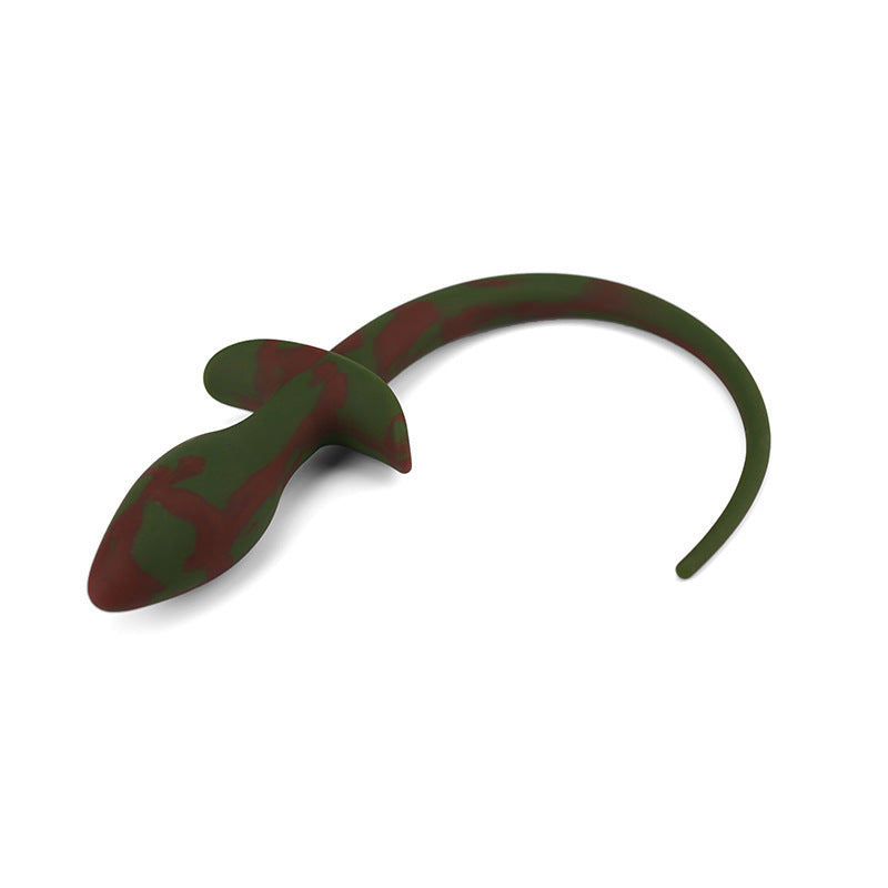 Beginner Silicone Puppy Tail Plug Camo