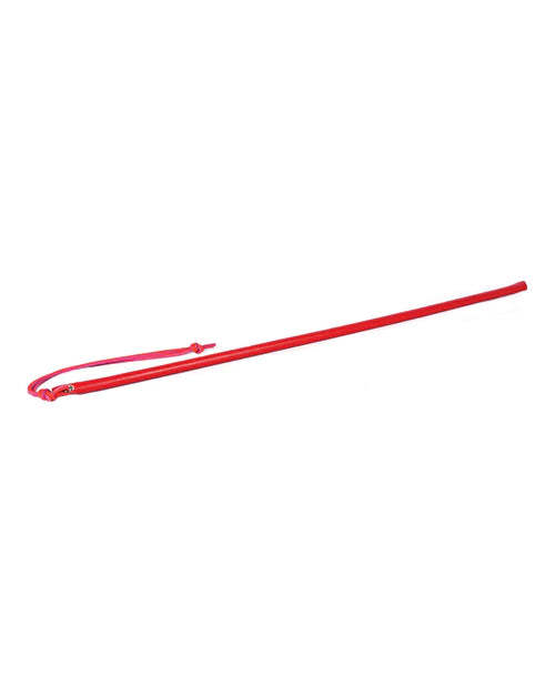 The red 24" Leather Wrapped Cane.