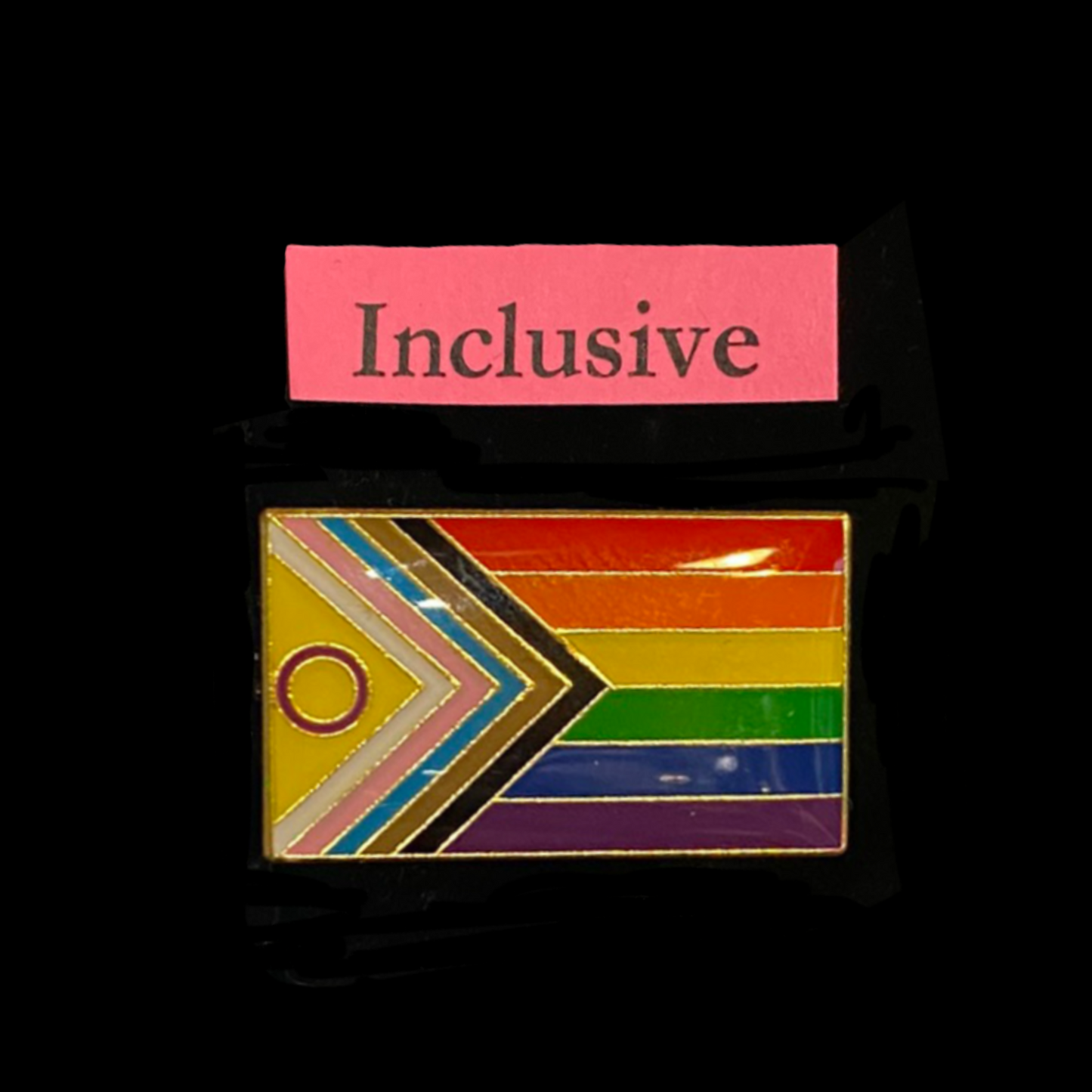 Enamel Pride Flag Lapel Pin
