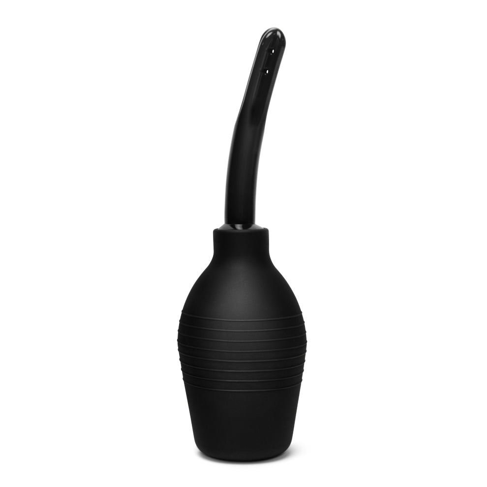 A deep wash enema bulb.