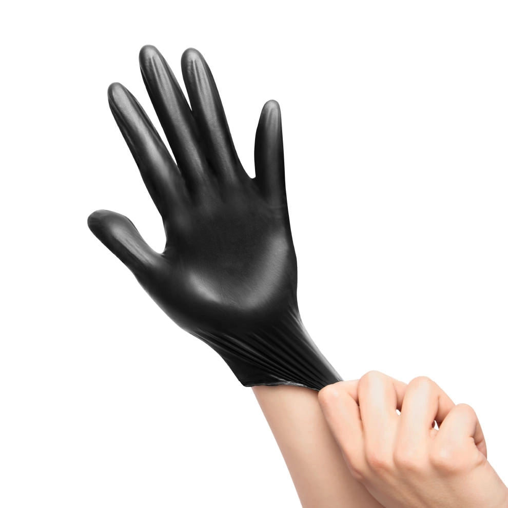 Nitrile glove.