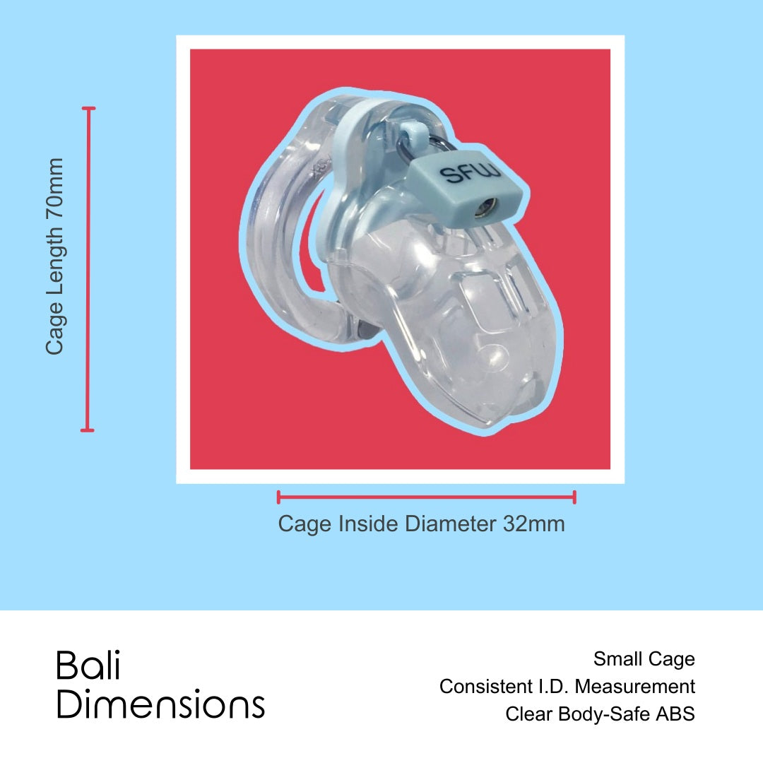 The Bali size dimensions.