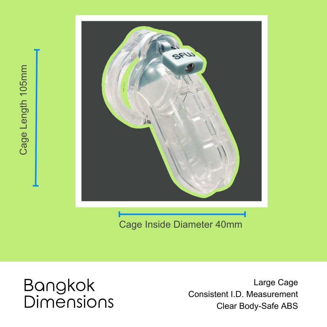 The Bangkok size dimensions.