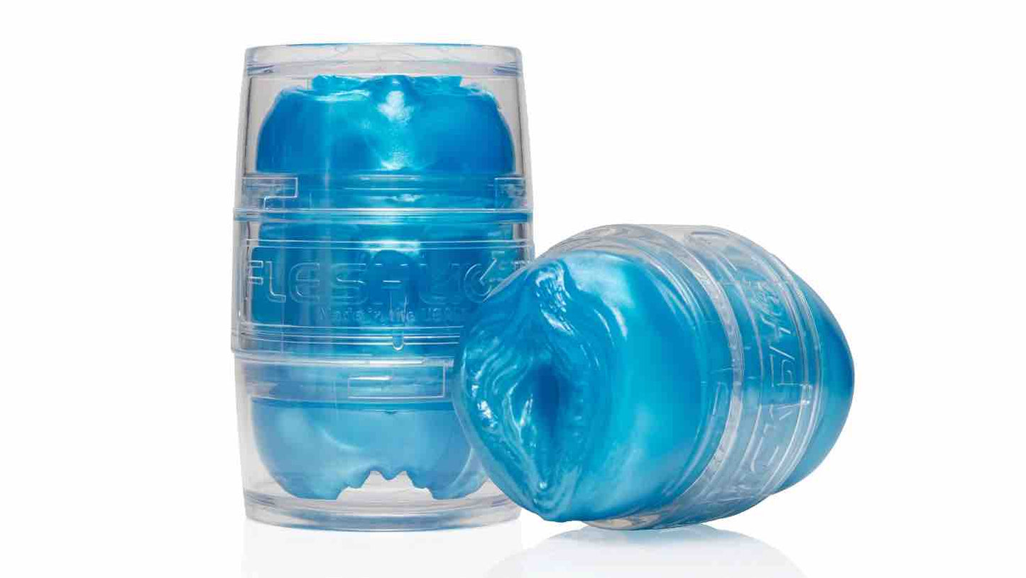 The Blue Alien Fleshlight Quickshot.