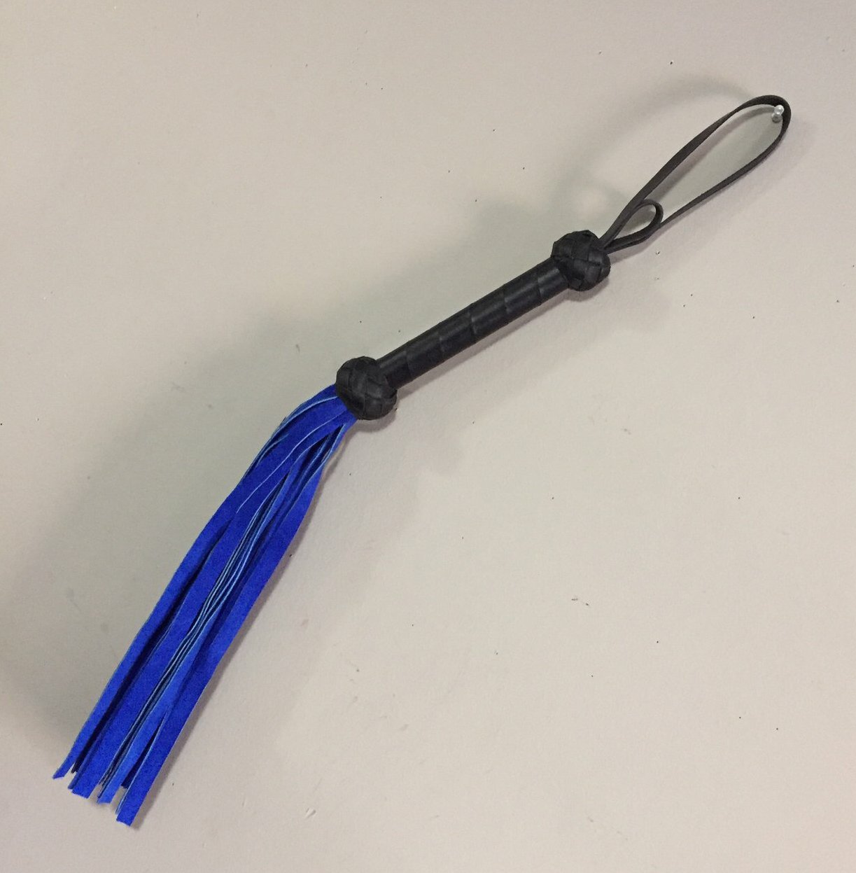 A single Royal Blue Basic Suede Flogger.