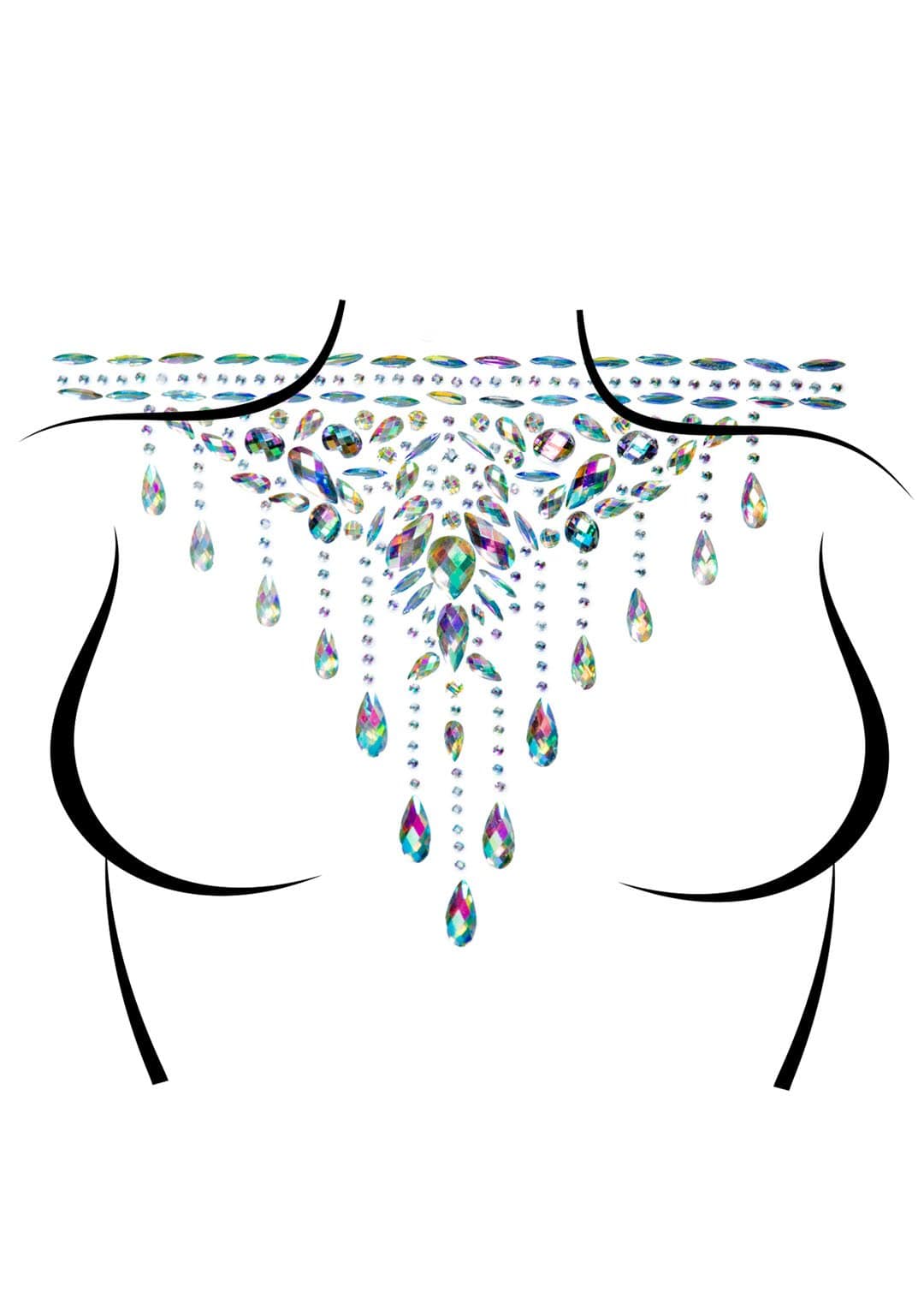 Choker Adhesive Body Jewels