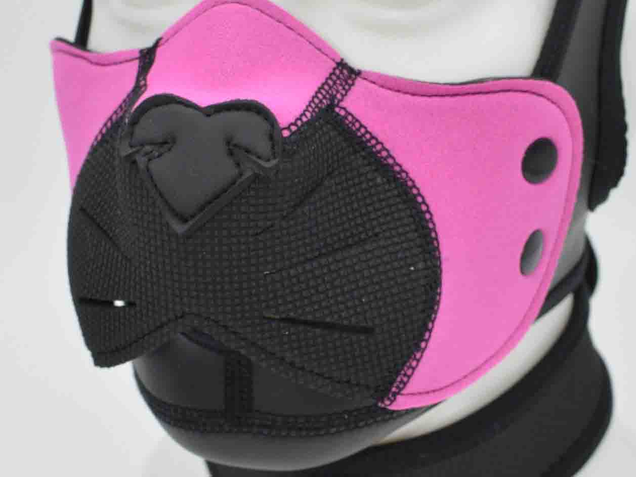 Pink Neoprene Snap-On K-Ty Muzzle.