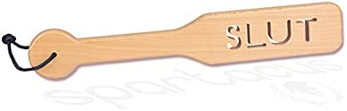 The Slut Wood Impression Paddle.