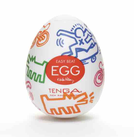 Keith Haring Street Tenga Egg Stroker.