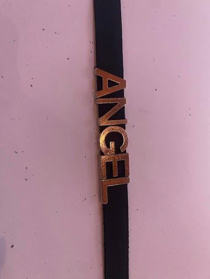 Funk Plus Leather Name Choker