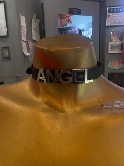 Funk Plus Leather Name Choker