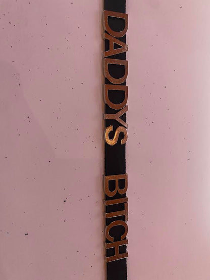 Funk Plus Leather Name Choker