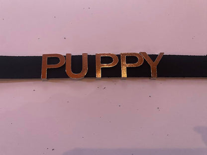 Funk Plus Leather Name Choker