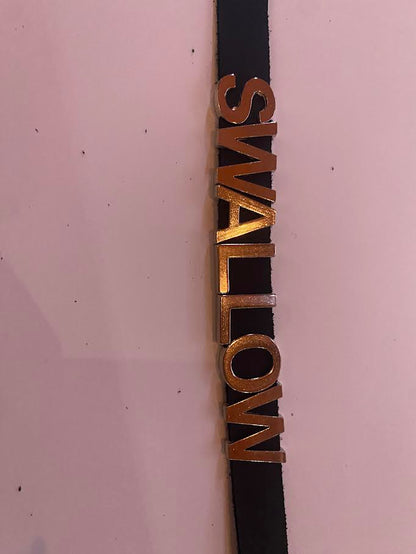 Funk Plus Leather Name Choker