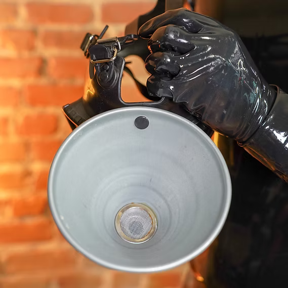 Kinkering rubber LAMBDA Urinal Gasmask