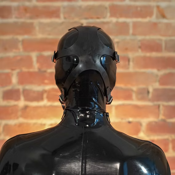 Kinkering rubber LAMBDA Urinal Gasmask