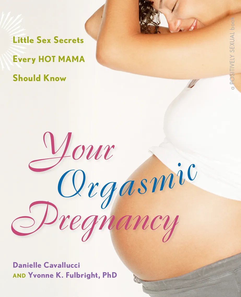 The front cover of Your Orgasmic Pregnancy.