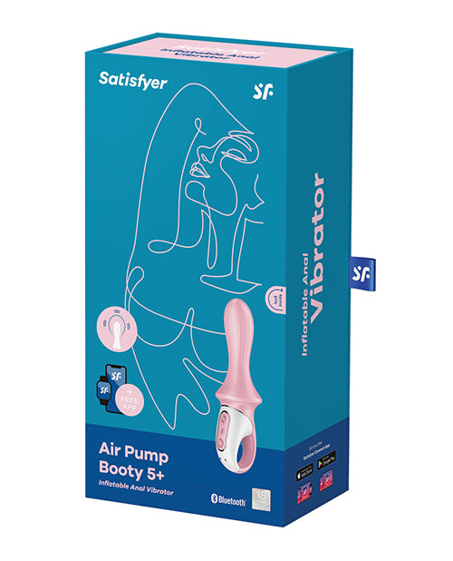 The packaging for the Satisfyer Air Pump Booty 5+.