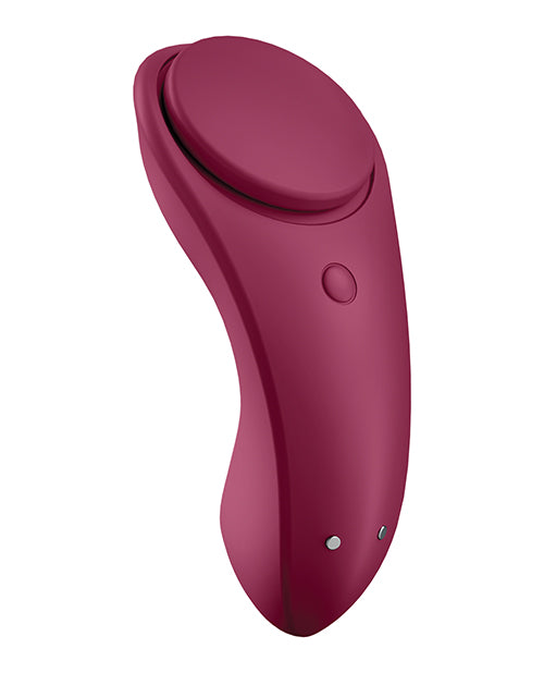 The front of the Satisfyer Sexy Secret Panty Vibe.