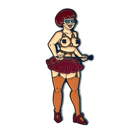 Geeky and Kinky Scoob Gang Pins, Mistress Nerdy Girl.