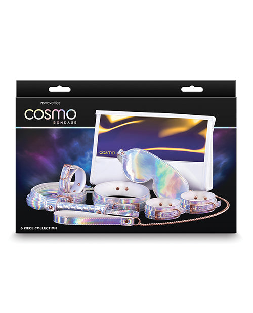 The packaging for the Cosmo Bondage 6 Piece Kit.