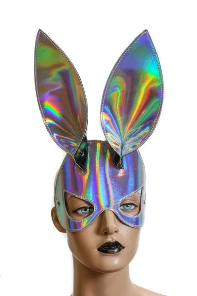 Leather Bunny Mask