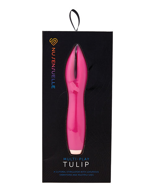 The packaging for the magenta Sensuelle Tulip.