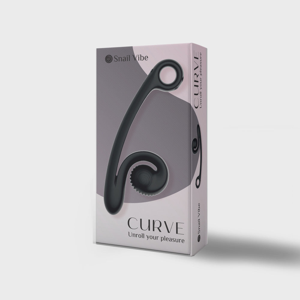 The front of the packaging for the Snail Vibe Curve.