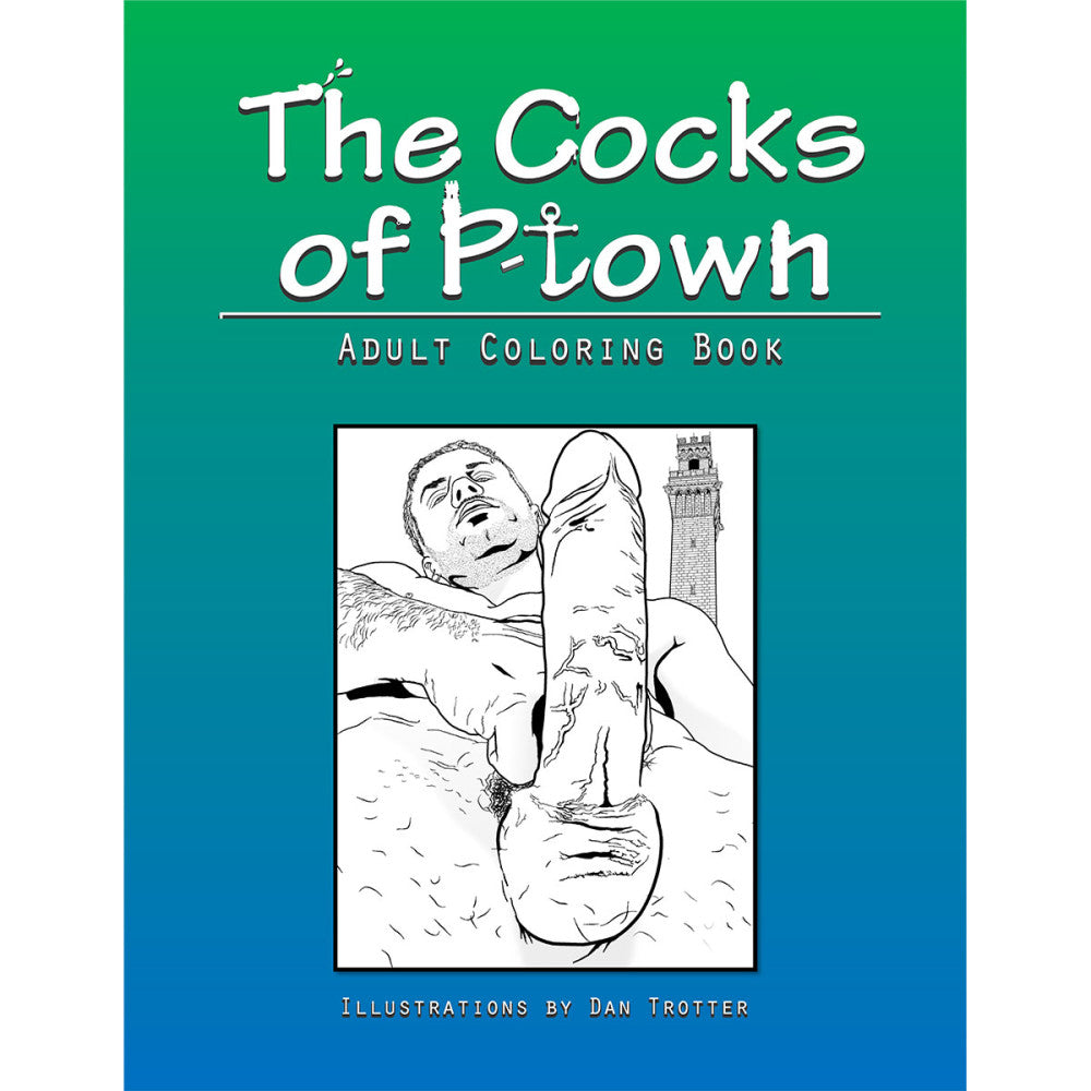 The cover art for The Cocks Of P-Town.