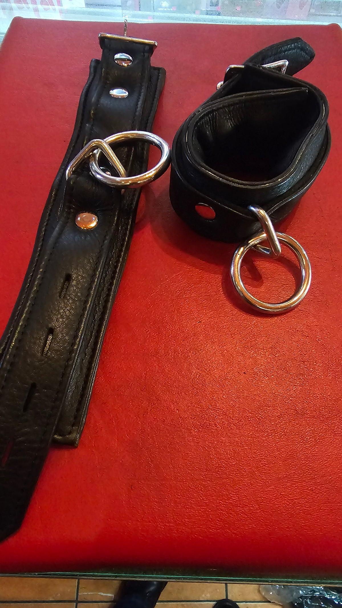 Simple Leather Cuffs