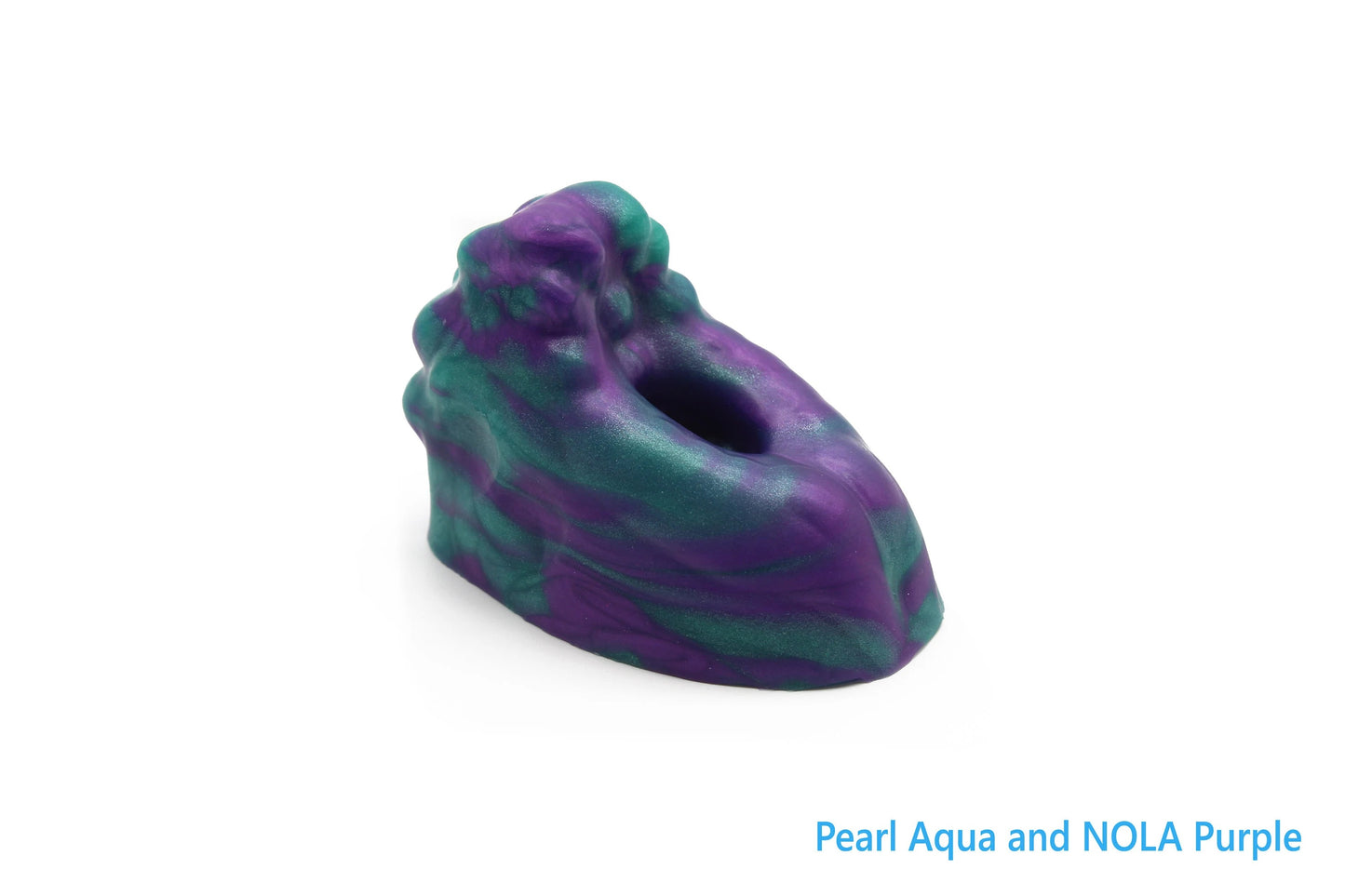 The Pearl Aqua & NOLA Purple Fingo Grinder.