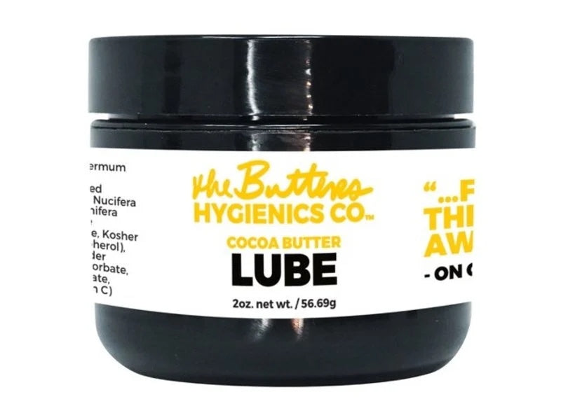 2oz jar of The Butters Original Lube with Cocoa Butter