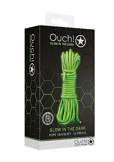 The front of the packaging for the Glow Rope.
