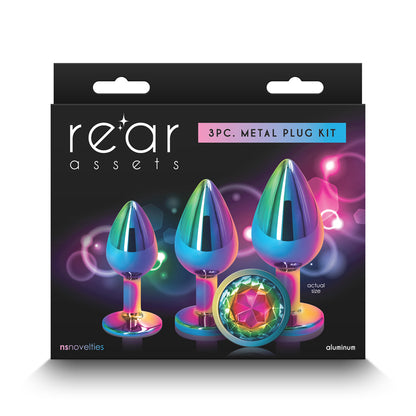 The front of the packaging for the Rear Assets Rainbow Gem Trainer Kit.
