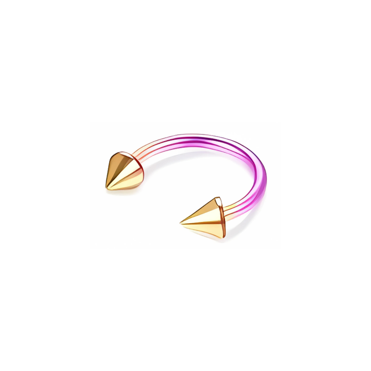 Colorful 16 Gauge Septum Rings