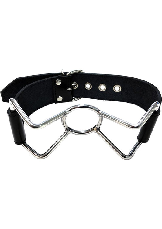 Leather Adjustable Spider Gag
