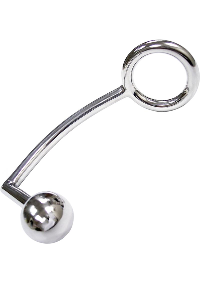 Rouge Stainless Steel Cock Ring and Anal Probe