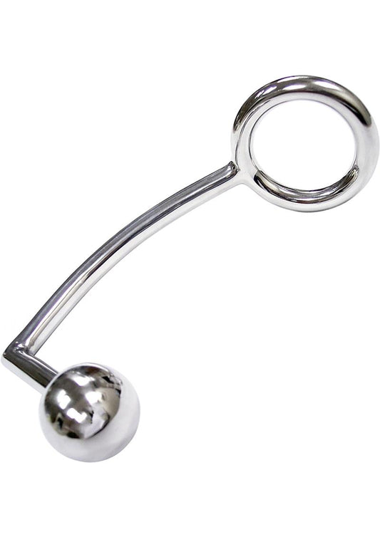 Rouge Stainless Steel Cock Ring and Anal Probe