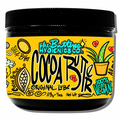 4oz jar of The Butters Original Lube with Cocoa Butter