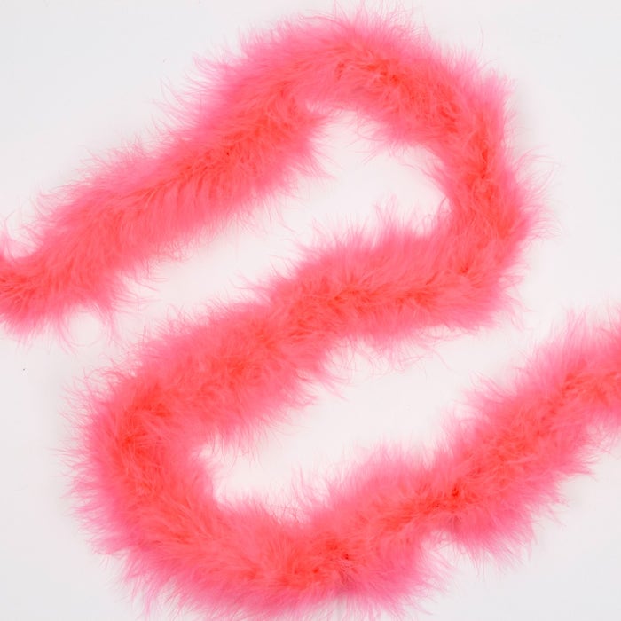 The pale pink Marabou Feather Boa.