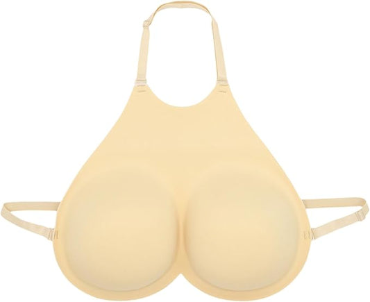 Sponge Breastplate Fake Boobs Fake Breasts Forms (B Cup)