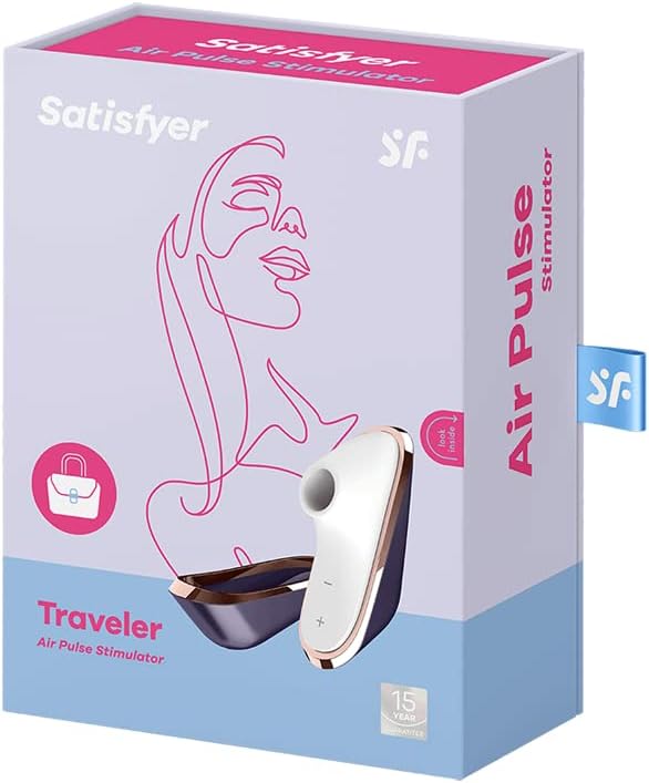 The packaging for the Satisfyer Pro Traveler.
