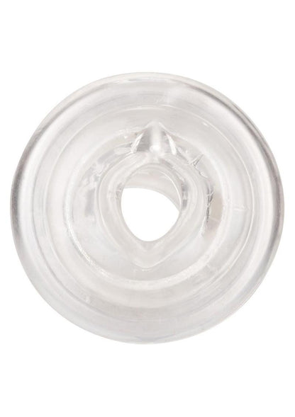 Optimum Series Stroker Pump Sleeve Masturbator - Pussy - Clear