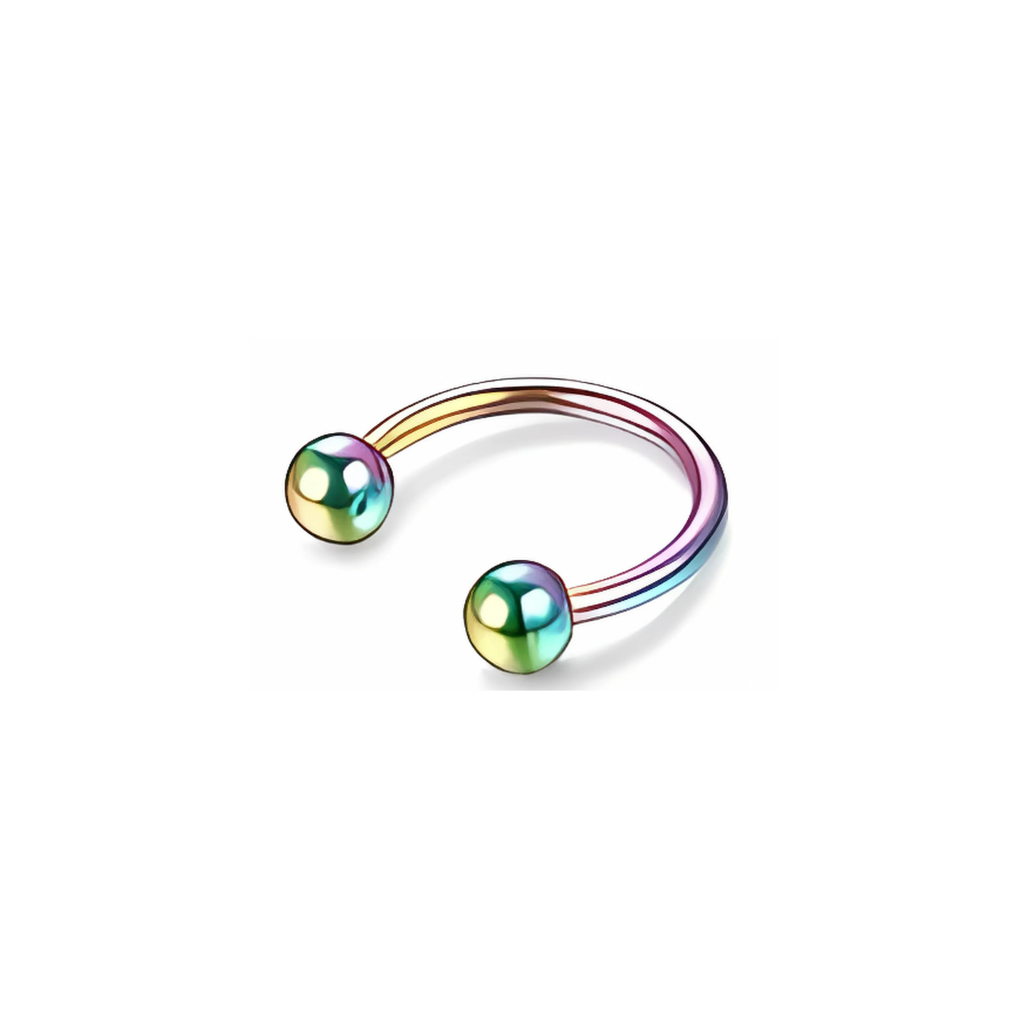 Colorful 16 Gauge Septum Rings
