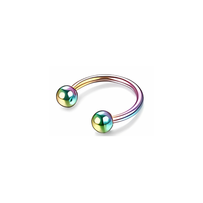 Colorful 16 Gauge Septum Rings