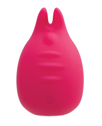 The back of the foxy pink Vedo Huni Finger Vibe.