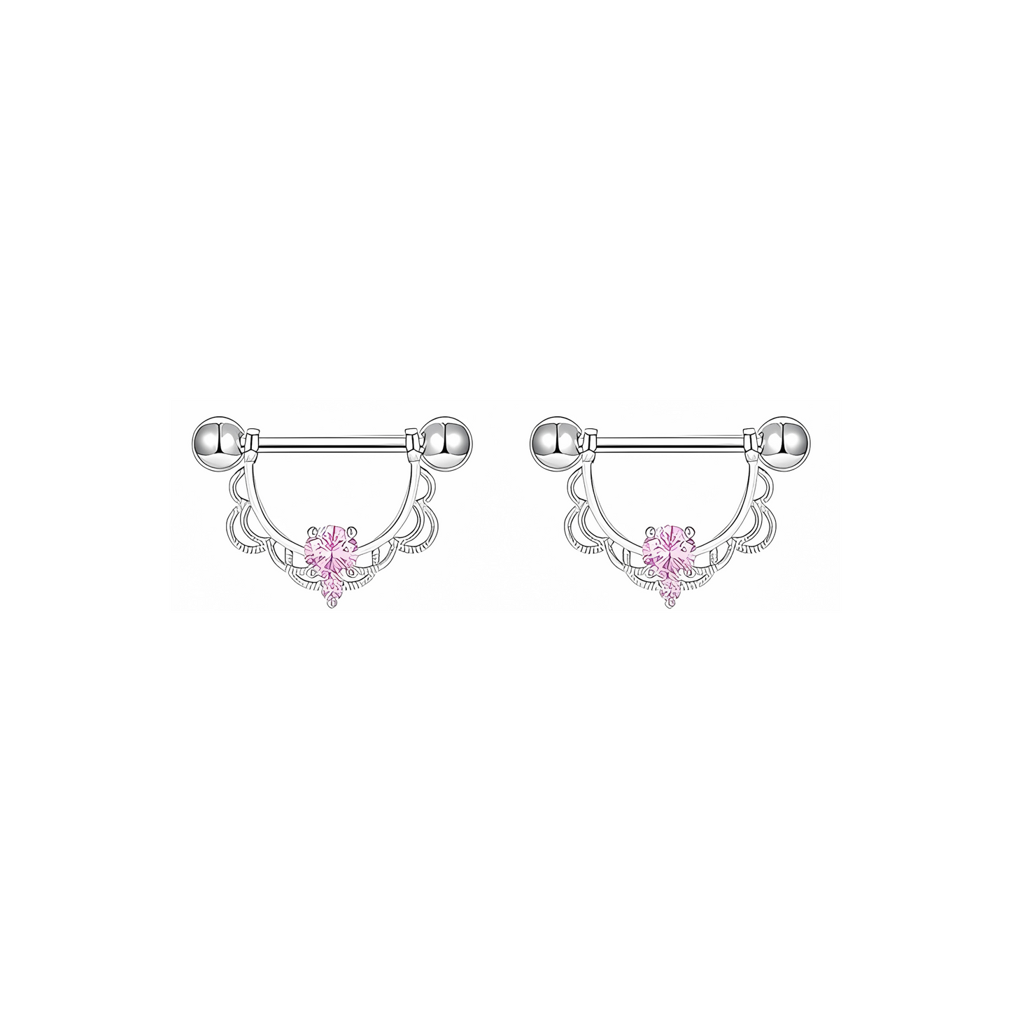 Assorted 14 Gauge Nipple Jewelry